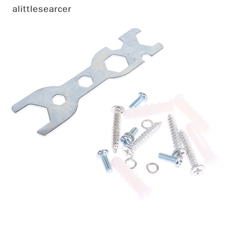 1 Bộ Giá Đỡ TV LED 14-24Inch Gắn Tường Cố Định Góc Nghiêng 180 Độ Kèm Ốc Vít