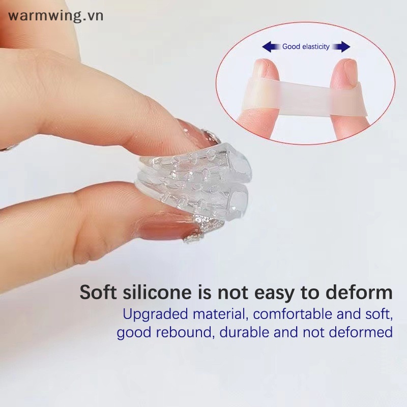 Set 10 Ống Silicone Bọc Ngón Chân Giảm Đau Tiện Dụng