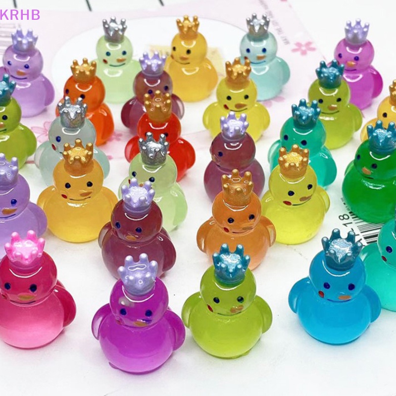 Krhb Set 5 Tượng Nhỏ Phát Sáng Trong Bóng Tối Trang Trí Tiểu Cảnh Craf Mới