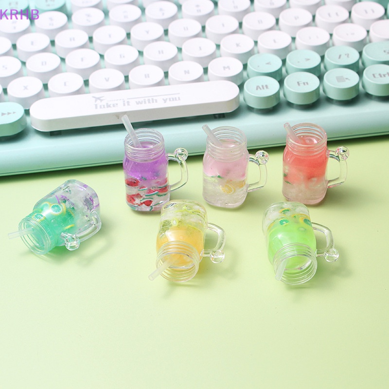 Cốc Trái Cây Ba Chiều Mini Bằng Nhựa Phát Quang Dùng Trang Trí Bàn Mới