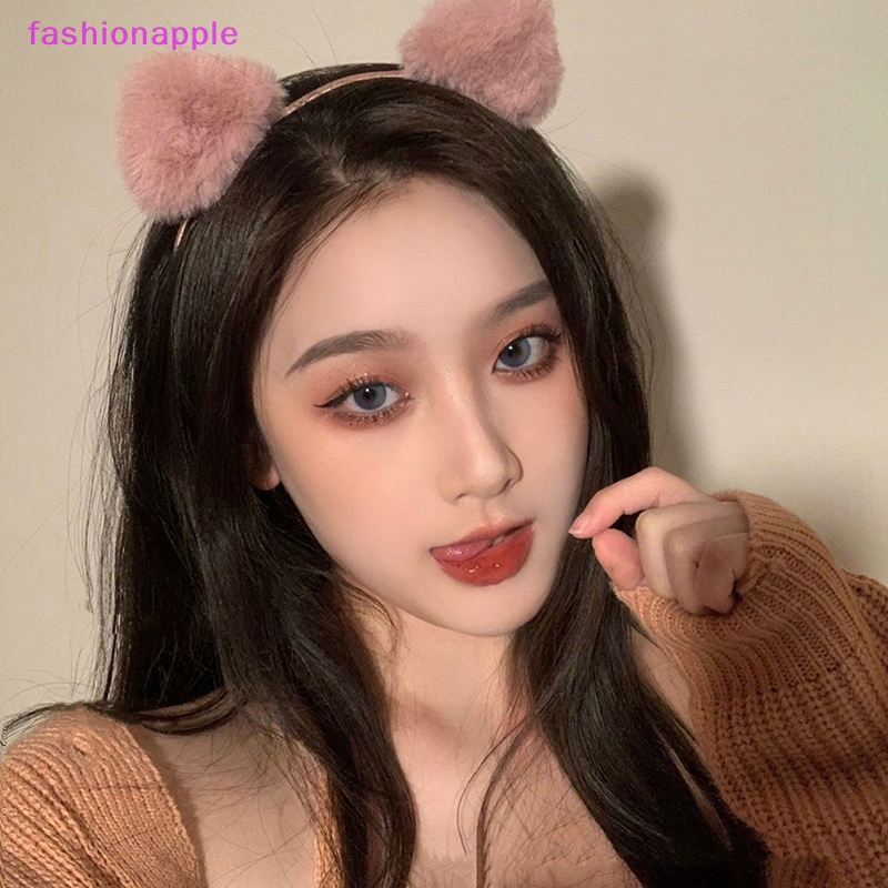 Băng Đô Tai Mèo Nhồi Bông Dễ Thương Dành Cho Nữ