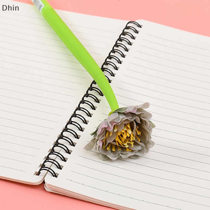 Bút Bi Silicon Mềm Hình Hoa Màu Sắc Ngẫu Nhiên