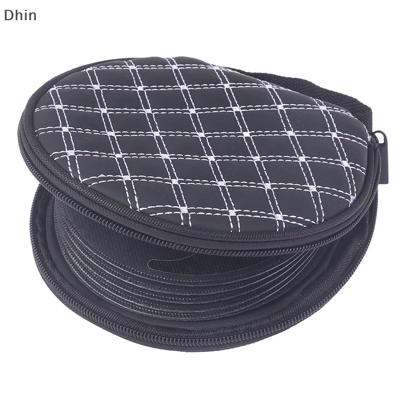 Túi Đựng Đĩa CD / DVD Sức Chứa Lớn 20 Ngăn Bằng Nhựa Cứng Có Khóa Kéo Tiện Dụng Mang Theo Du Lịch / Nhà Cửa