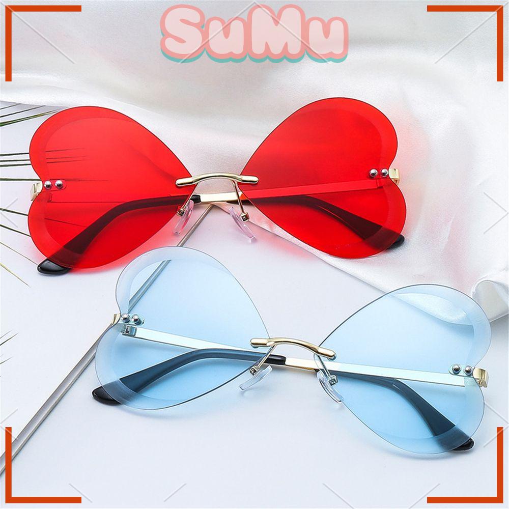 Kính Mát Hình Trái Tim Chống Tia UV400