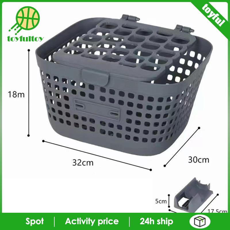 Giỏ Đựng Đồ Gắn Phía Trước Xe Đạp Kích Cỡ Lớn Tiện Dụng