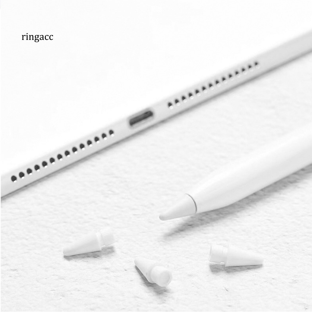 Đầu Bút Cảm Ứng Điện Dung RGA Chống Trượt Chống Trầy Xước Không Gây Tiếng Ồn Thay Thế Cho Apple Pencil 2 1