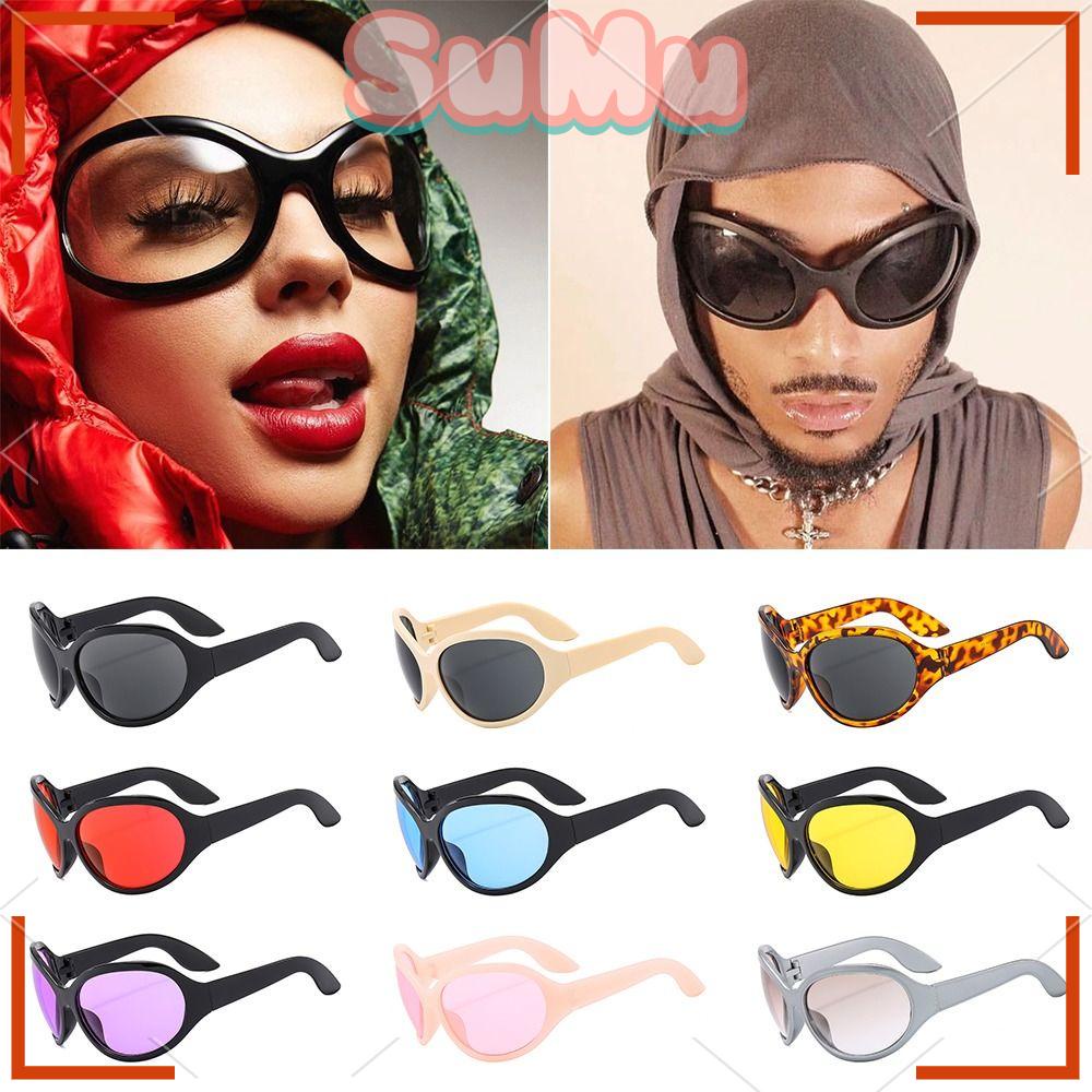 Kính Râm Unisex Chống Tia UV400 Hip Hop Y2K