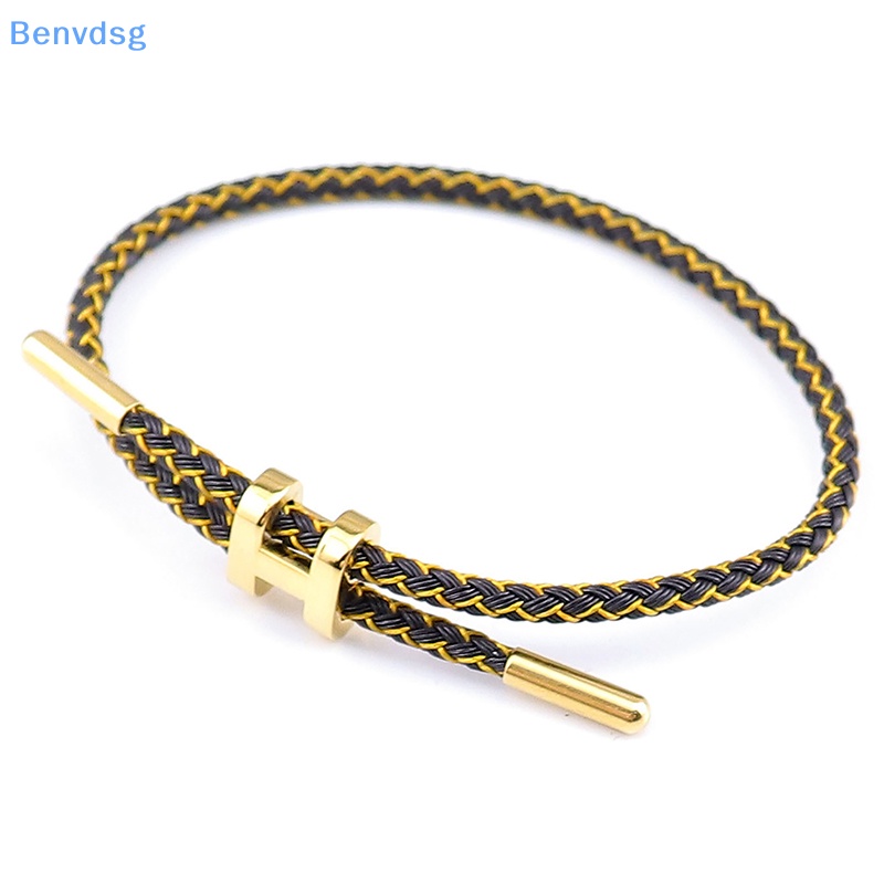 Benvdsg > Vòng Tay Dây Bện Hai Lớp Thời Trang Cho Nam Nữ