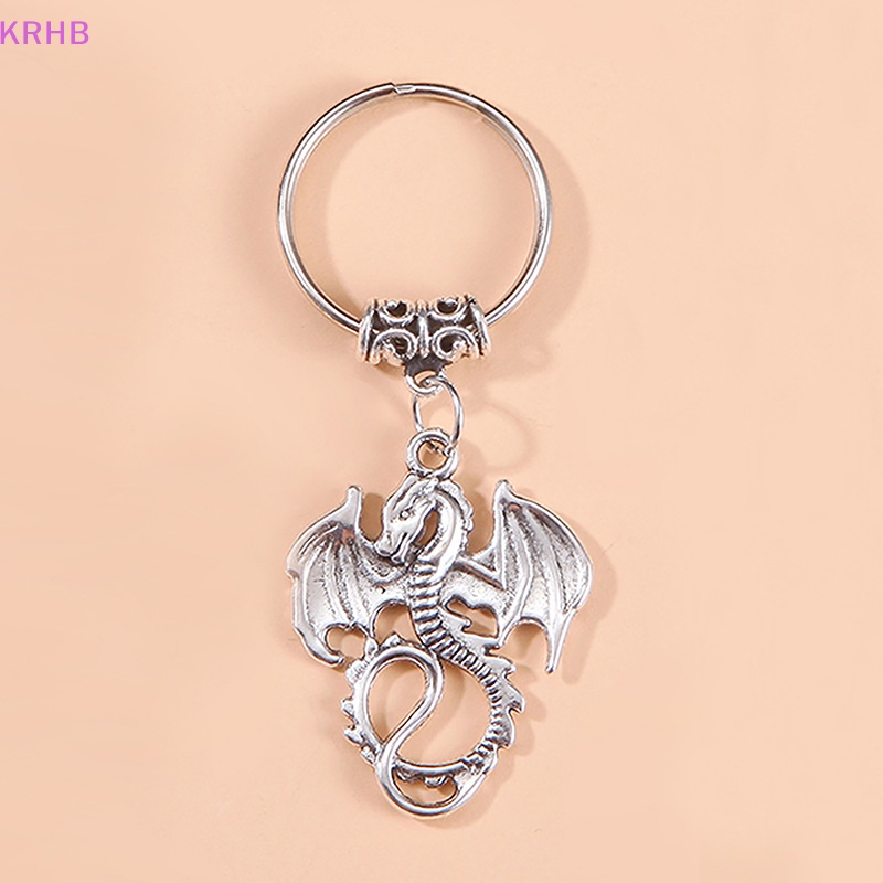 Móc Khóa Hợp Kim Hình Rồng Phong Cách Vintage Thời Trang Mới