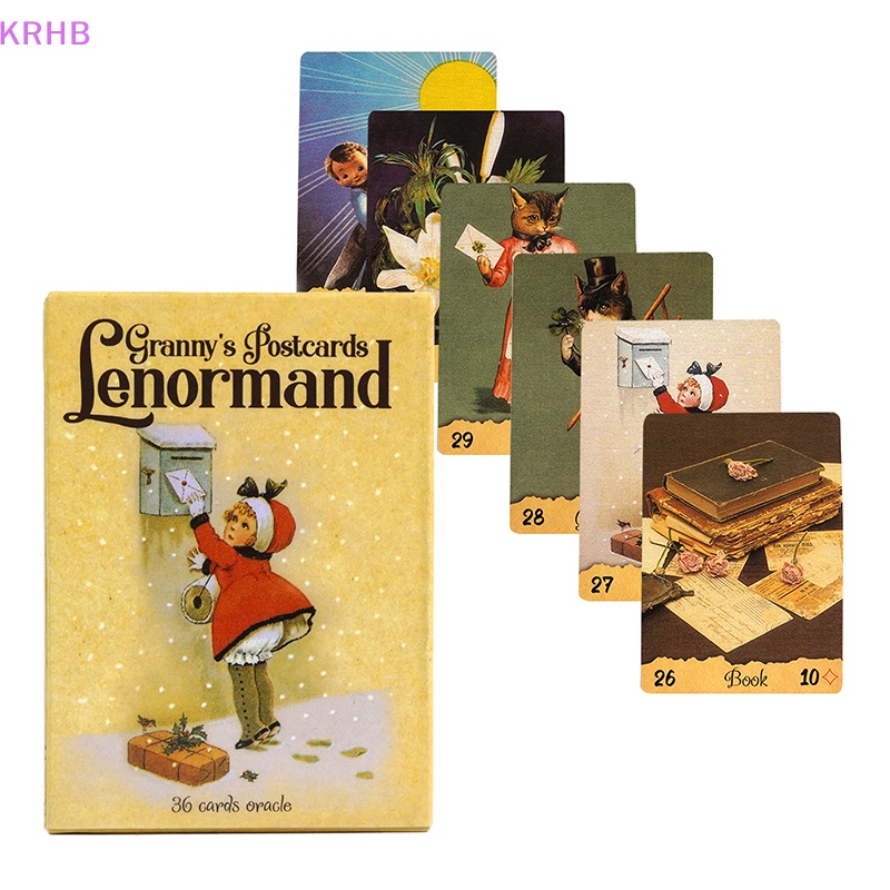 Bộ Thẻ Bài Tarot Oracle Của Granny 'S Lenormand Oracle Mới