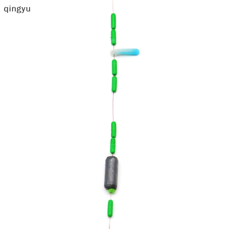 Bộ 300 Phụ Kiện Câu Cá Bằng Silicon Màu Đen Hình Oval Tiện Dụng