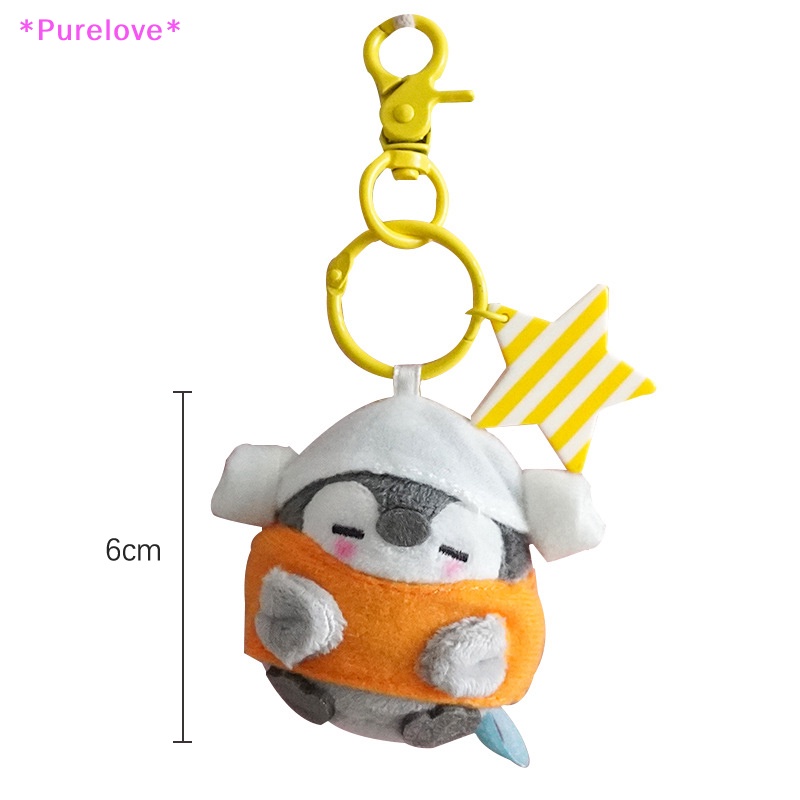 Móc Khóa Hình Chim Cánh Cụt Nhồi Bông Đáng Yêu Mới