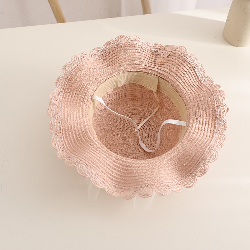 Túi Dệt Kim Đeo Chéo Đính Nơ Ren Xinh Xắn Cho Bé Gái