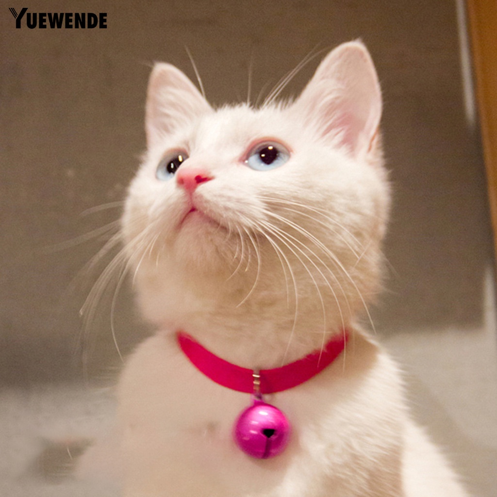 Yq.e Vòng Cổ Gắn Chuông Thoáng Khí Tháo Gỡ Nhanh Trang Trí Cho Thú Cưng