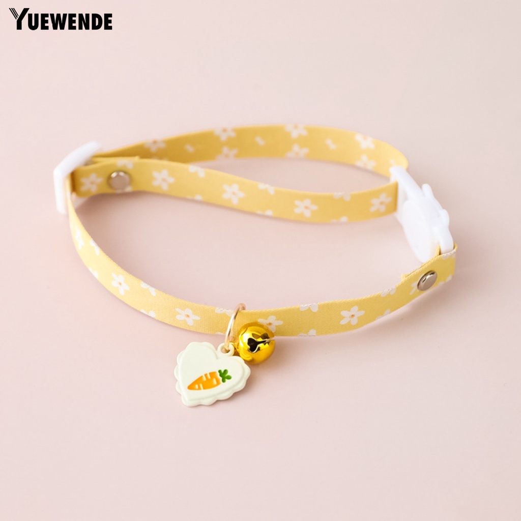 Yq.e Vòng Cổ Gắn Chuông Thoáng Khí An Toàn Cho Thú Cưng