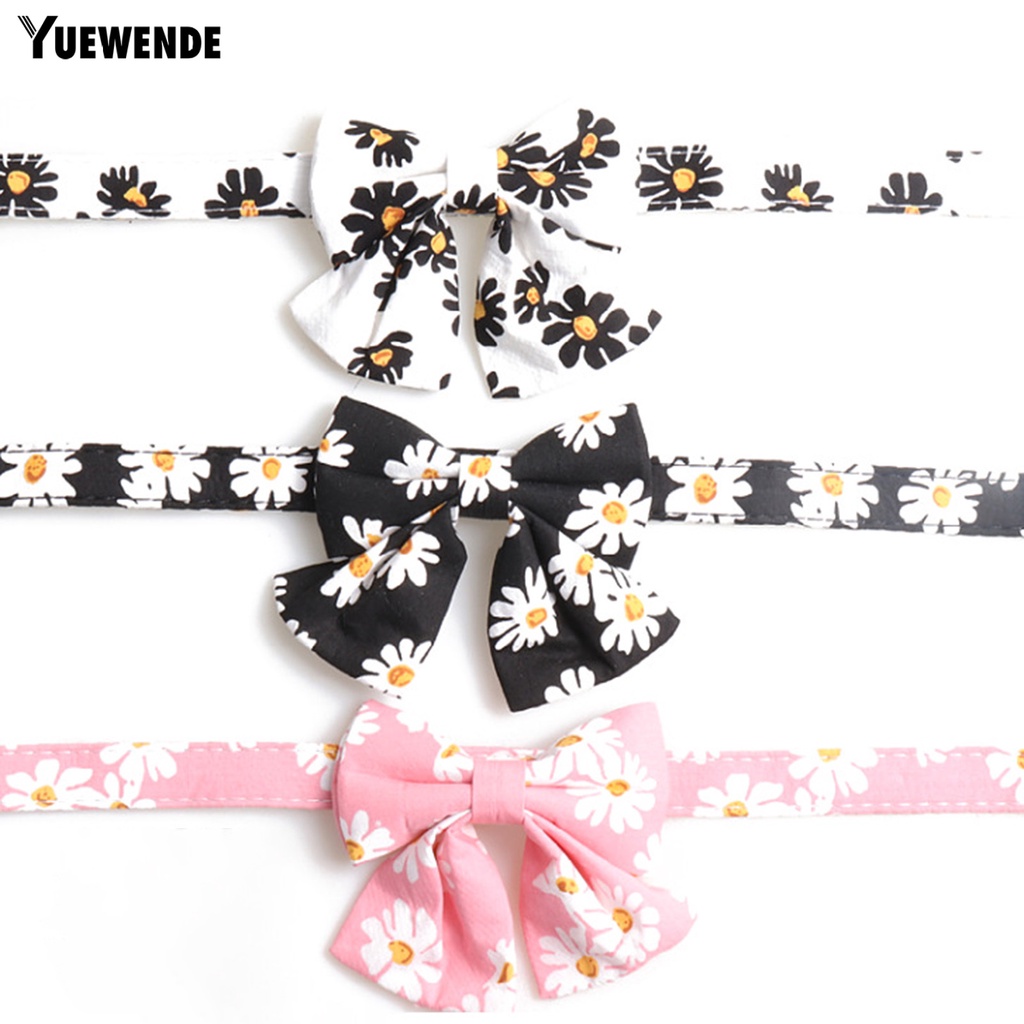 Yq.e Vòng Cổ Họa Tiết Hoa Thân Thiện Với Da Cho Thú Cưng