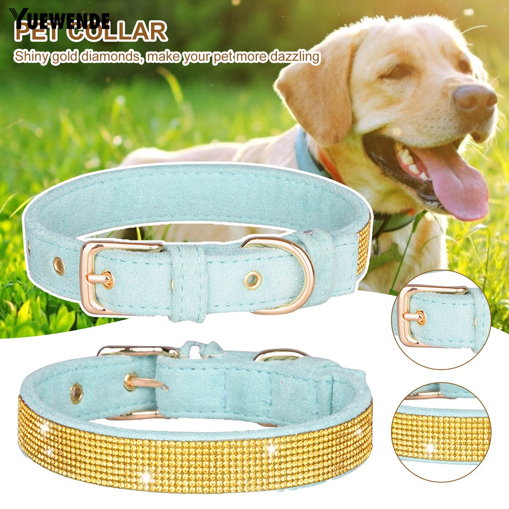 Vòng Cổ Đính Đá Lấp Lánh Dễ Điều Chỉnh Cho Thú Cưng