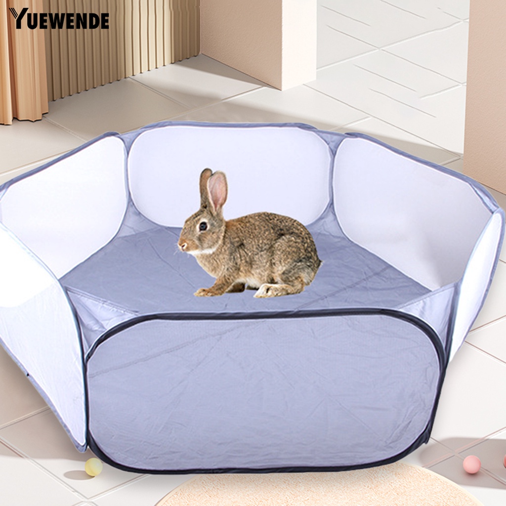 Yq.e Lều Lục Giác Lưới Thoáng Khí Ngăn Chặn Thoát Thoát Khí Đồ Chơi Cho Thỏ / Heo / Mèo Cưng