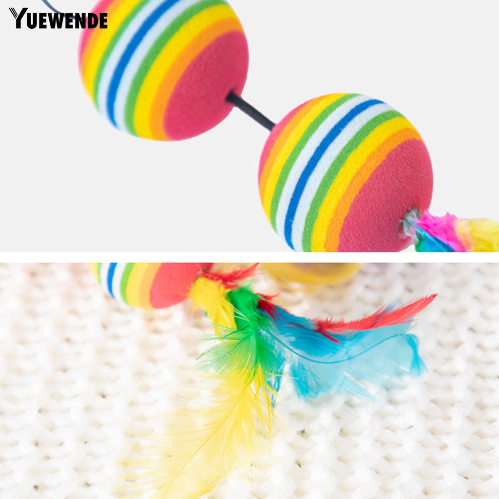 Bộ 2 Đồ Chơi Quả Bóng EVA Nhiều Màu Sắc Tươi Sáng Chống Cắn Thân Thiện Với Môi Trường Không Mùi Cho Mèo Cưng