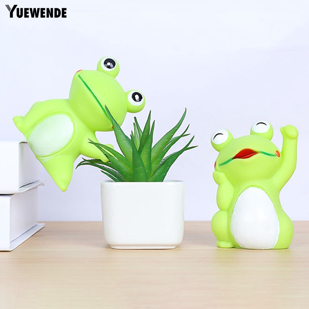 Bộ 4 Đồ Chơi Mềm Mại Hình Chú Ếch Vui Nhộn Chống Cắn Cho Thú Cưng