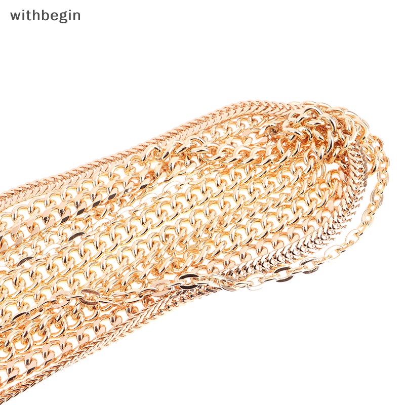 Dây Đeo Túi Xách Dạng Xích Mở Rộng Màu Vàng Kim