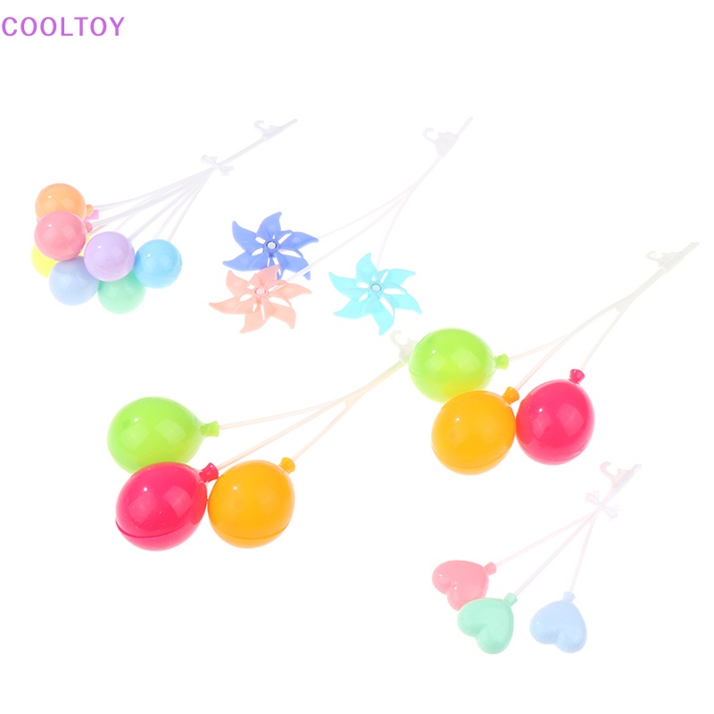 1 Set Bong Bóng Trang Trí Nhiều Màu Sắc Tỉ Lệ 1: 6