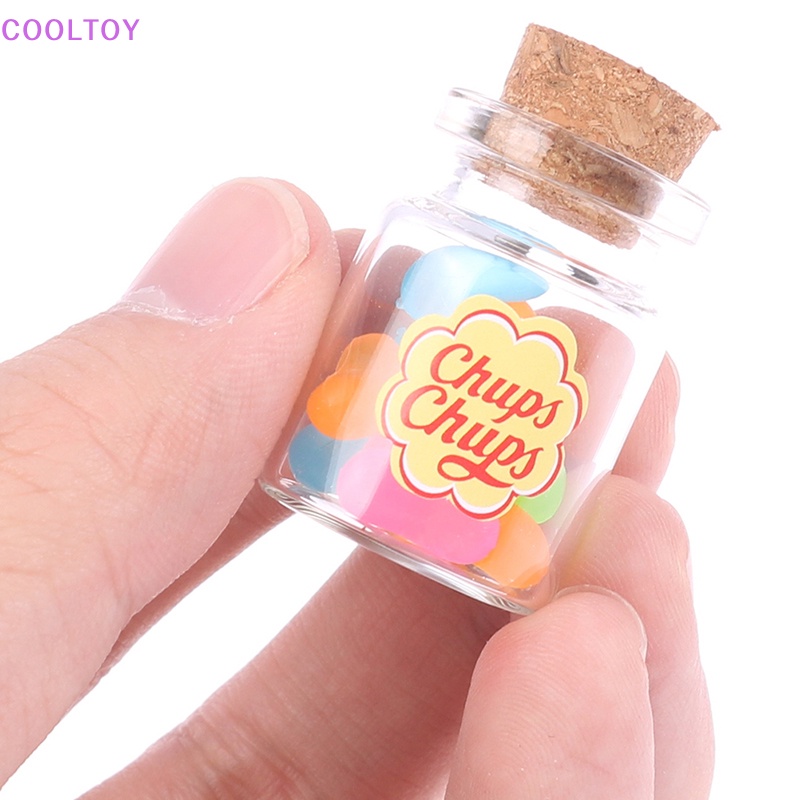 Cooltoy Nhà Búp Bê Thu Nhỏ Mô Hình Chai Kẹo Mút DIY Bán Chạy