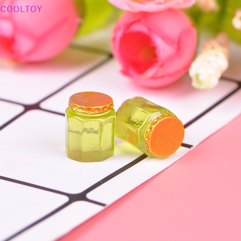 Set 5 Mô Hình Bình Mật Ong Mini Tỉ Lệ 1: 12 Trang Trí Nhà Búp Bê