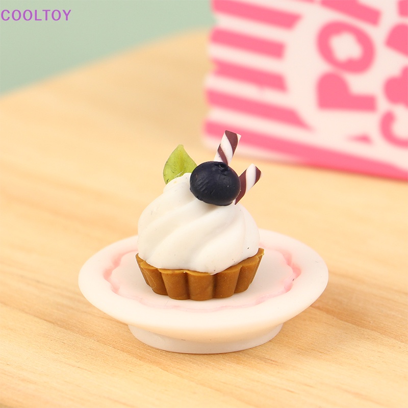 1 Mô Hình Ly Bánh Cupcake Mini Tỉ Lệ 1: 12 Trang Trí Nhà Búp Bê