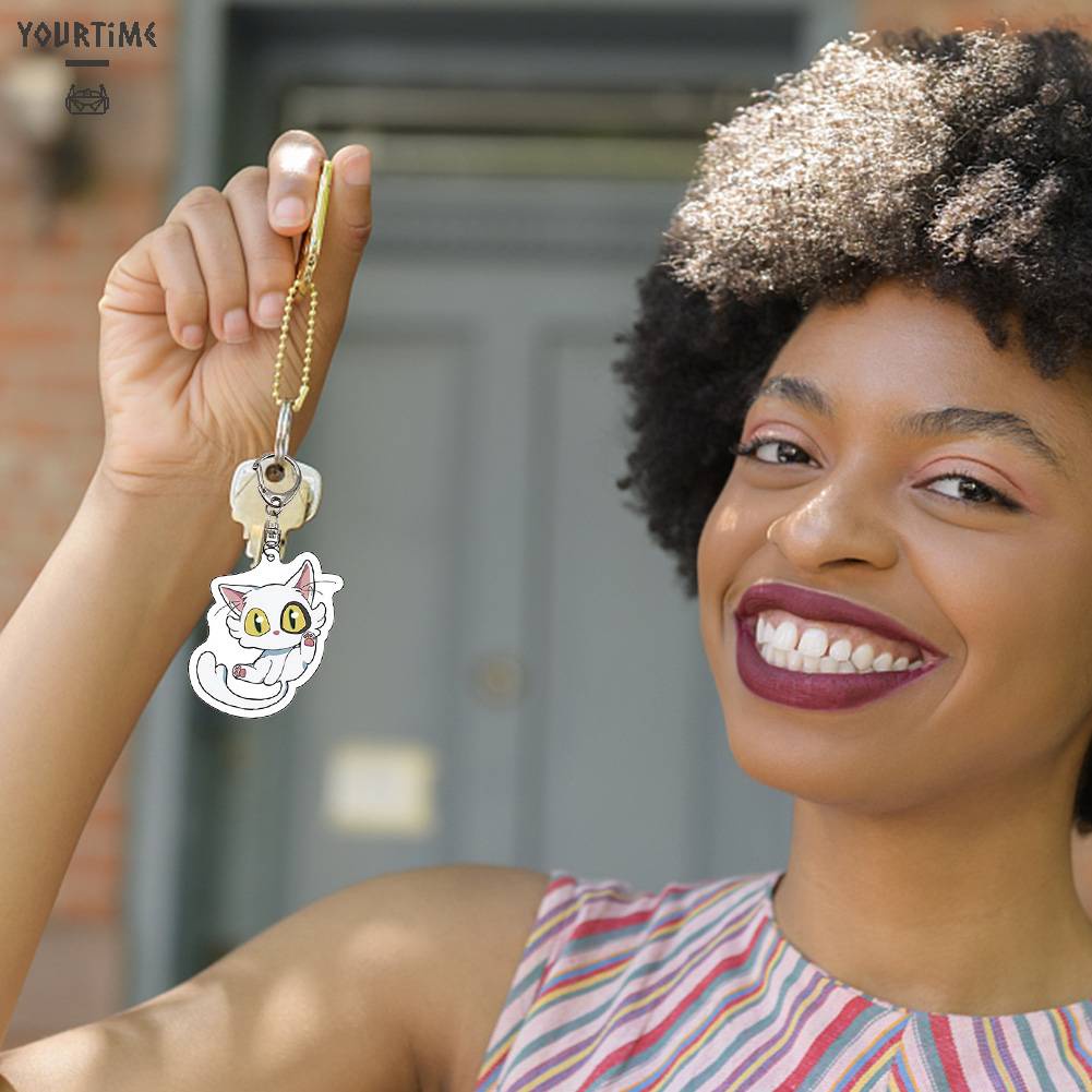 Móc Chìa Khóa Bằng Acrylic In Chữ Suzume No Tojimari Dễ Thương