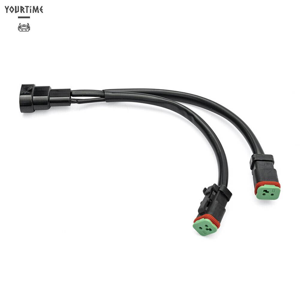 Đầu Nối Đèn Pha 9005 9006 H10 Sang Deutsch DT 12V Chất Lượng Cao