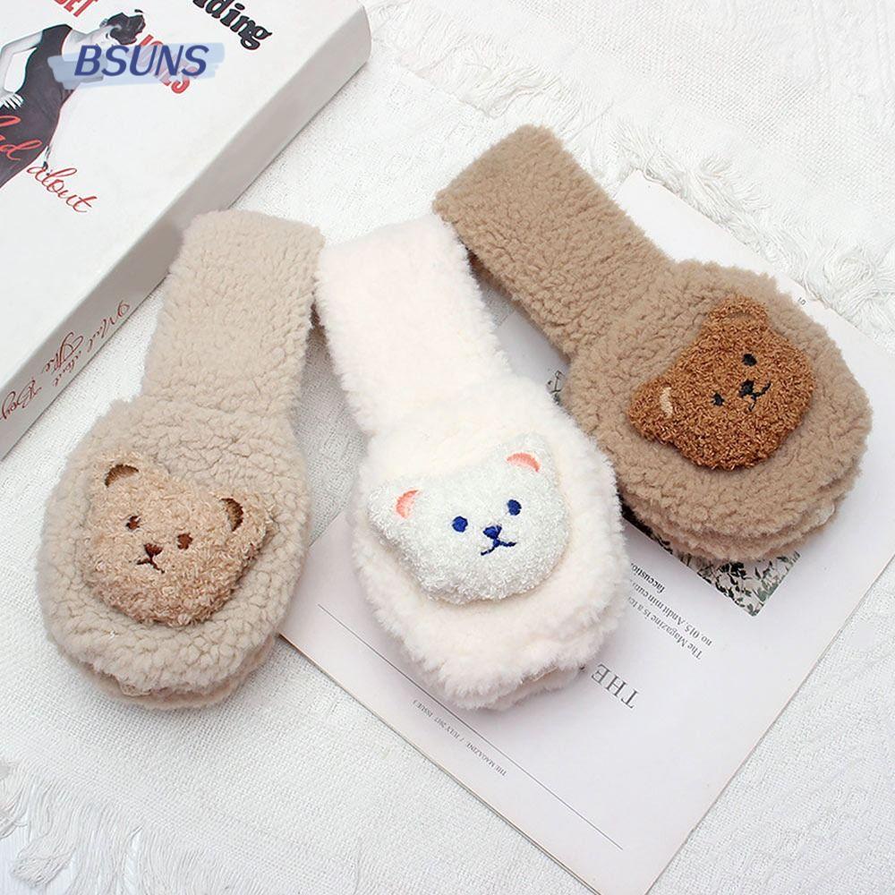 Chụp Tai Giữ Ấm Mùa Đông Bằng Lông Nhung Mềm Mại