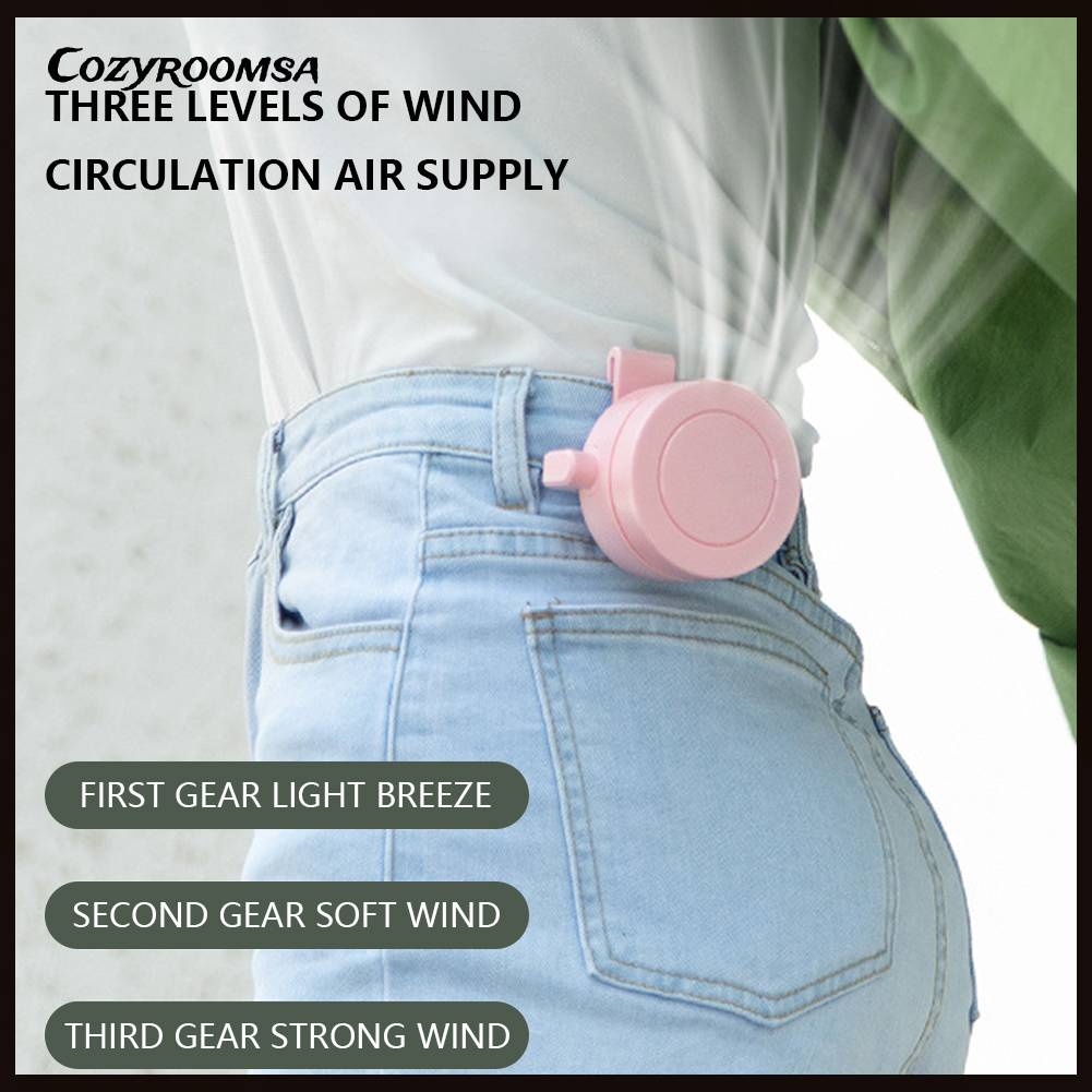 Quạt Làm Mát Sạc Cổng USB Dùng Cho Cắm Trại / Leo Núi / Câu Cá