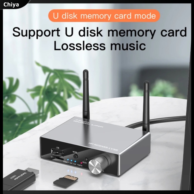 Bộ Thiết Bị Truyền Nhận Tín Hiệu Âm Thanh Bluetooth 5.3 DAC 6 Trong 1 Chuyên Dụng