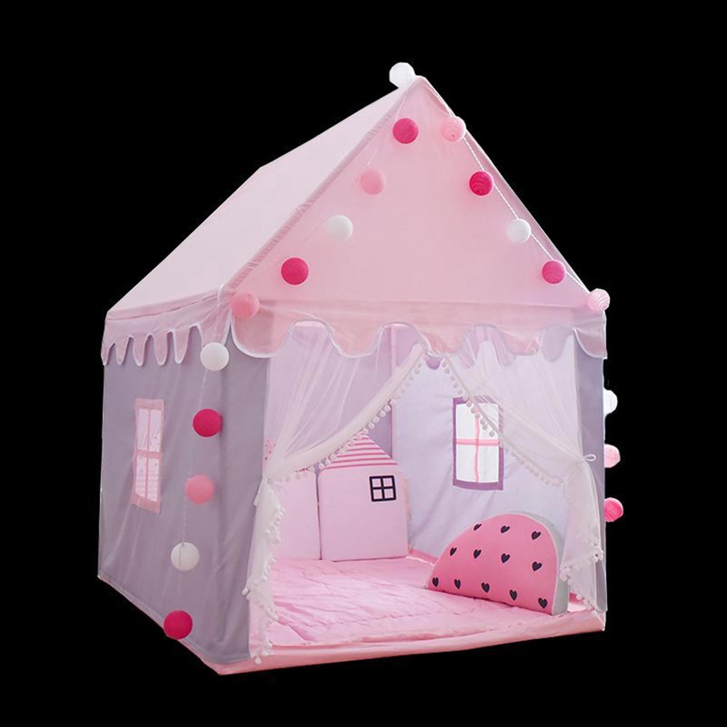 Lều Chơi Trong Nhà Màu Vàng Di Động Tiện Dụng Cho Bé