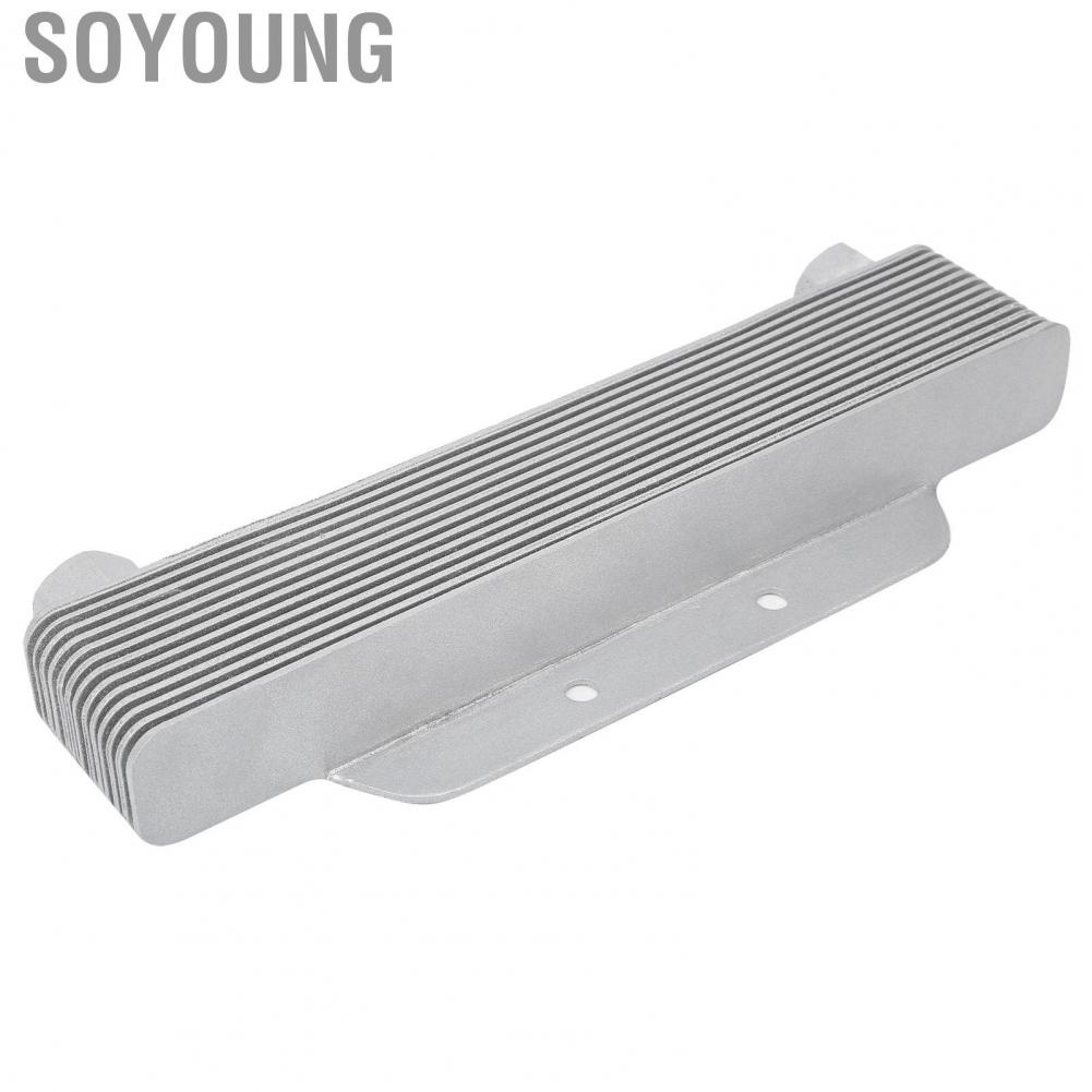 Soyoung Thermostat Housing Cover auto  heater 13 Rows Engine Oil Cooler Cooling Universal for 125CC-250CC