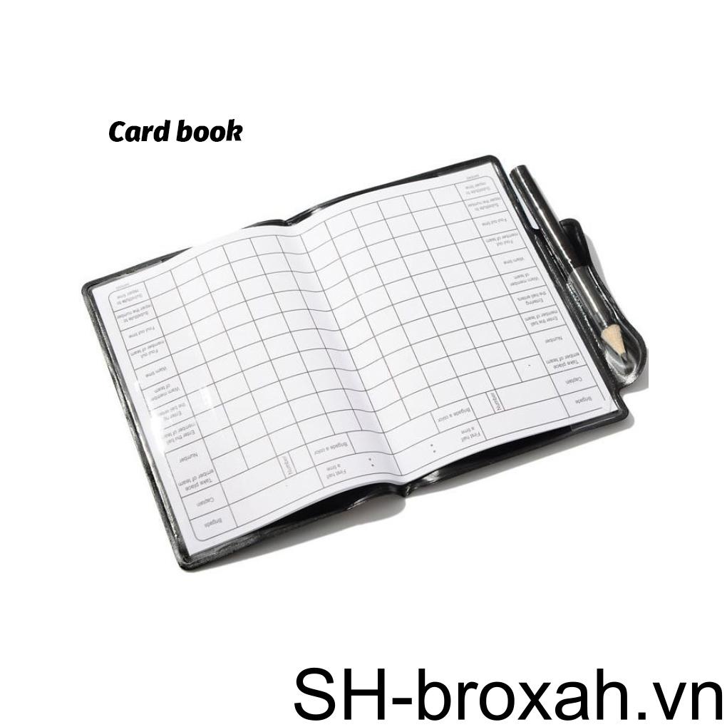 Bộ Ví Và Thẻ Cảnh Báo Ghi Điểm Chơi Bóng Đá Màu Vàng Di Động Tiện Dụng