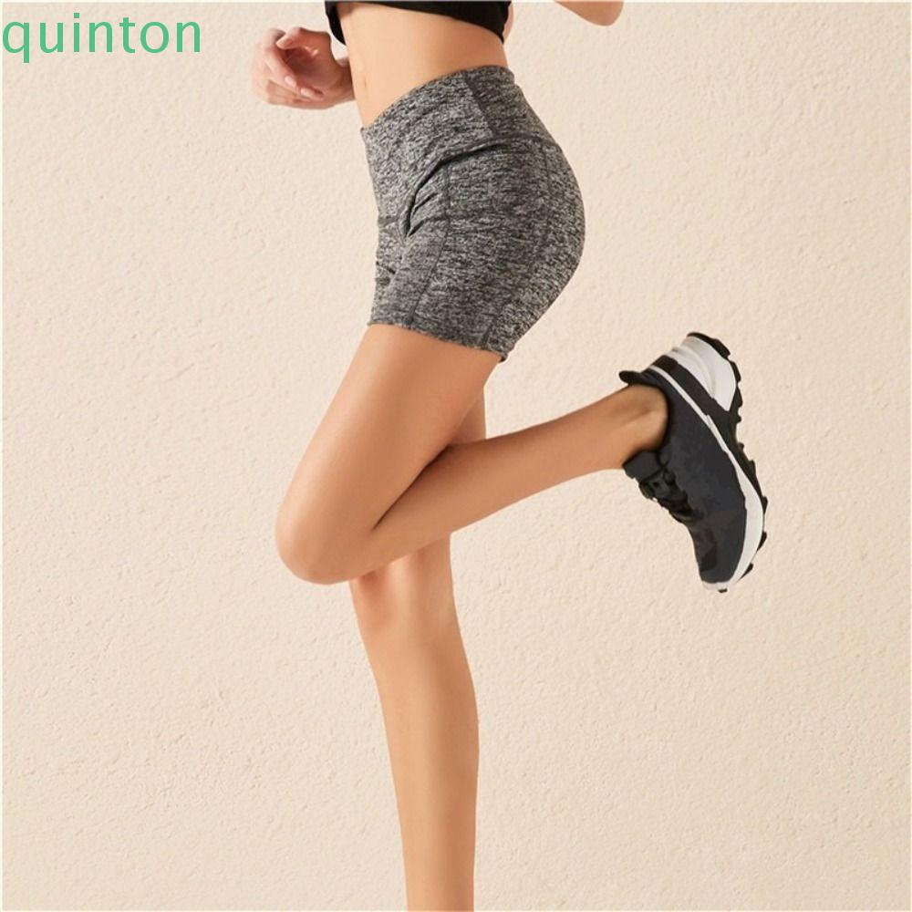 Quần Short Thể Thao Lưng Cao Siêu Co Giãn 7 Màu Thời Trang Cho Nữ