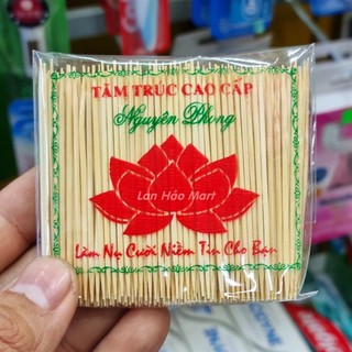 Tăm trúc tăm xỉa răng cao cấp nguyên phong gói 25g