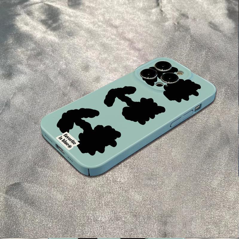 Ốp Điện Thoại Chống Sốc In Hình Hoa Tulip Màu Xanh Dương Cho Iphone 1211Plus 786In 1314promax 1T3Z