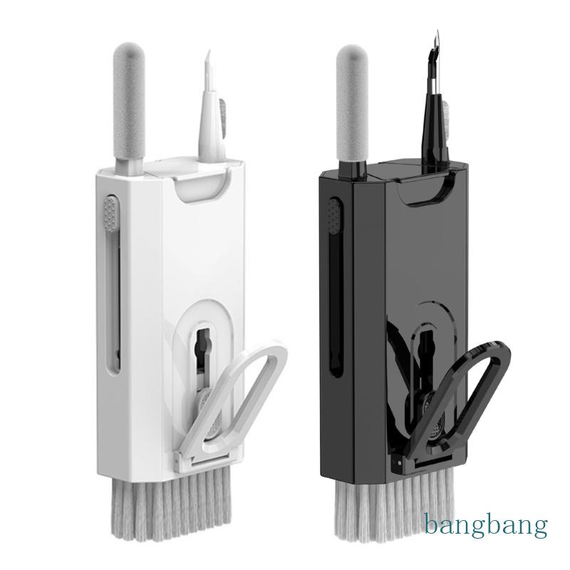 Bộ Dụng Cụ Vệ Sinh Tai Nghe 8 Trong 1 Có Giá Đỡ Điện Thoại