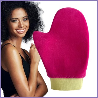 Găng tay tự canh tác màu đen có thể tái sử dụng bền bỉ không găng tay sunless tanning mitt nota2vn