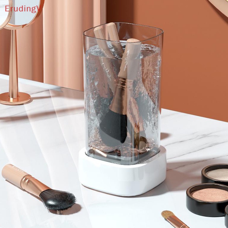 Dụng Cụ Vệ Sinh Cọ Trang Điểm Tự Động Nhanh Khô Tiện Lợi