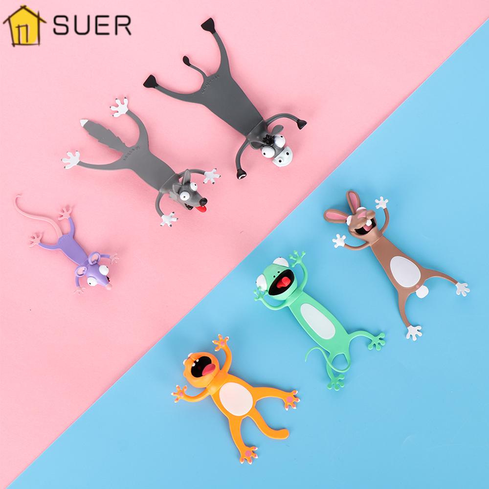 Thẻ Đánh Dấu Sách Bằng PVC In Chữ SUENIN Vui Nhộn