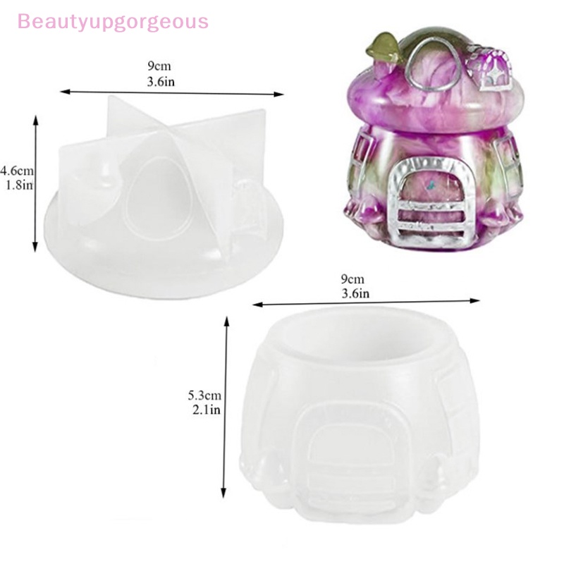 Khuôn Silicone Làm Hộp Đựng Nấm Khô Tiện Dụng