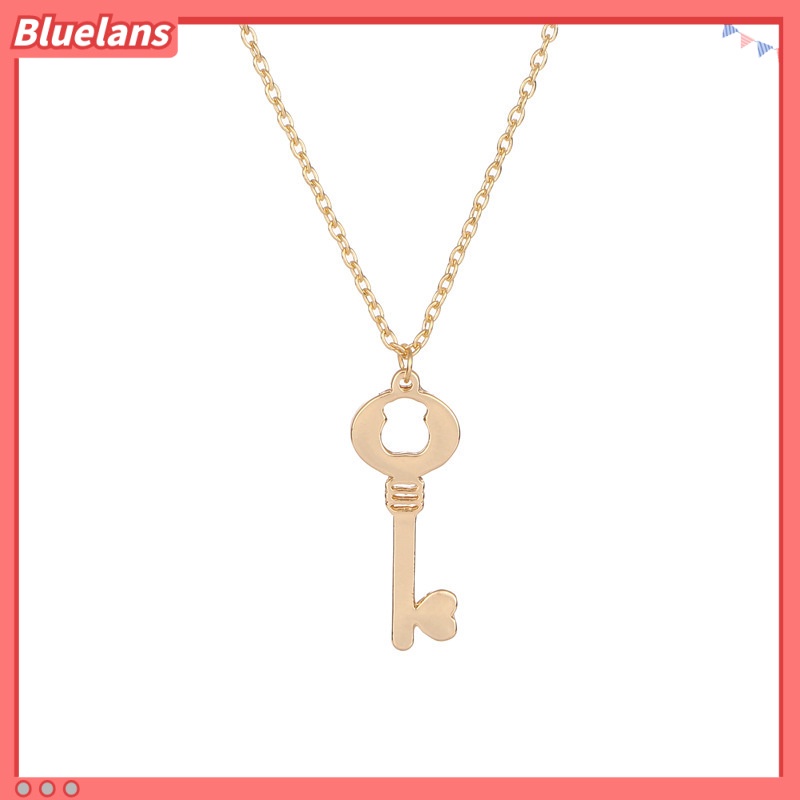 Vòng cổ Mặt Hình Gấu / Chìa Khóa / Trái Tim / Gấu Dễ Thương Cho Nữ