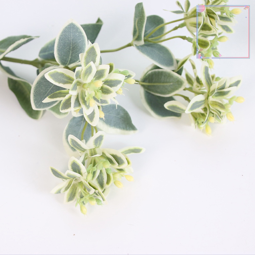 1 Nhánh Lá Nhân Tạo Trang Trí Nhà Cửa / Văn Phòng / Ban Công