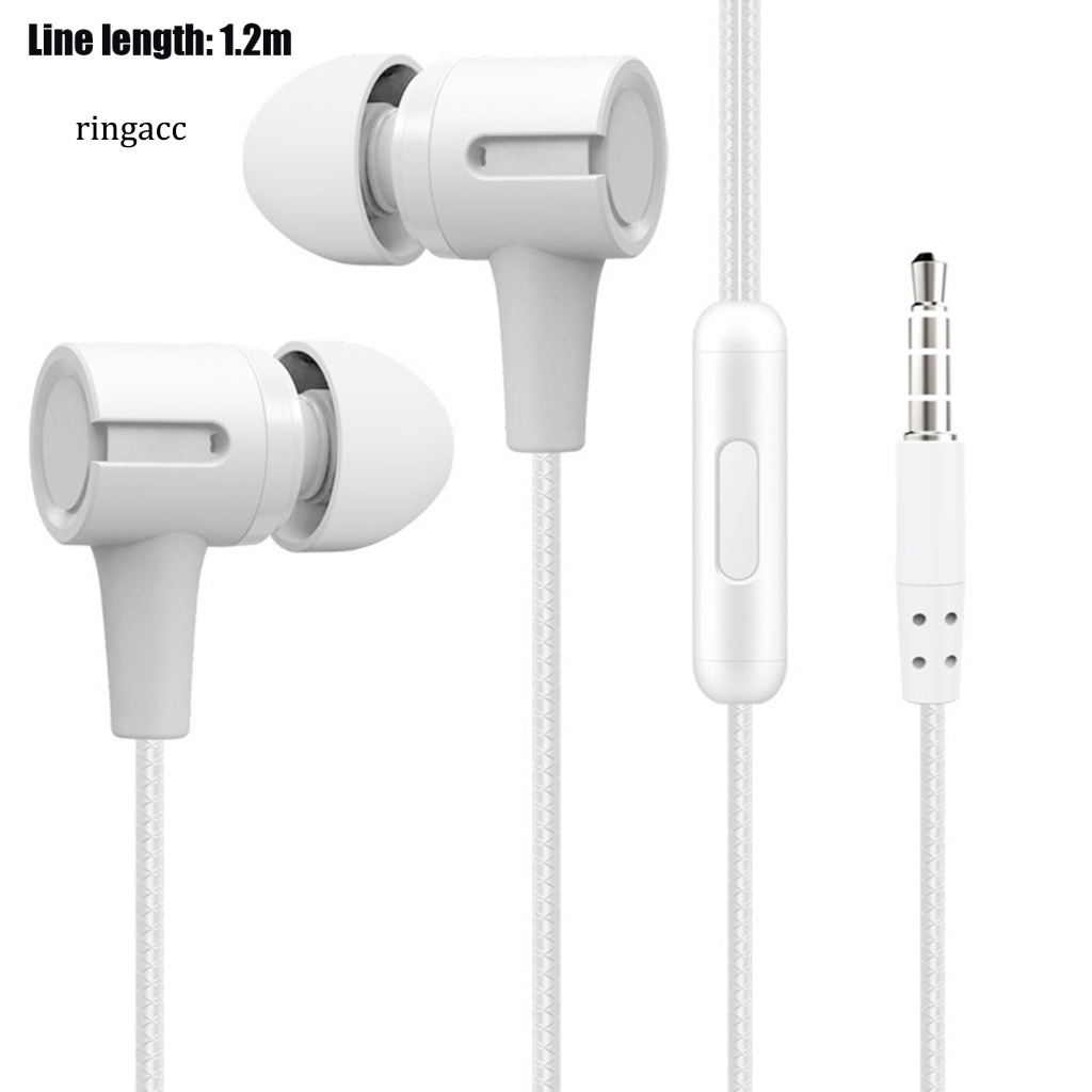 Tai Nghe Nhét Tai RGA L201 Jack 35mm Bass Trầm Có Micro Cho Điện Thoại