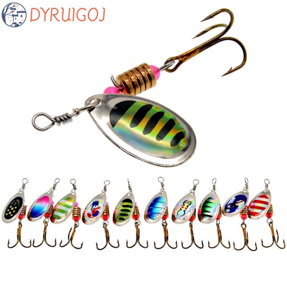 Mồi Câu Cá Mini 3.5g 10 Màu Bằng Kim Loại Chuyên Dụng