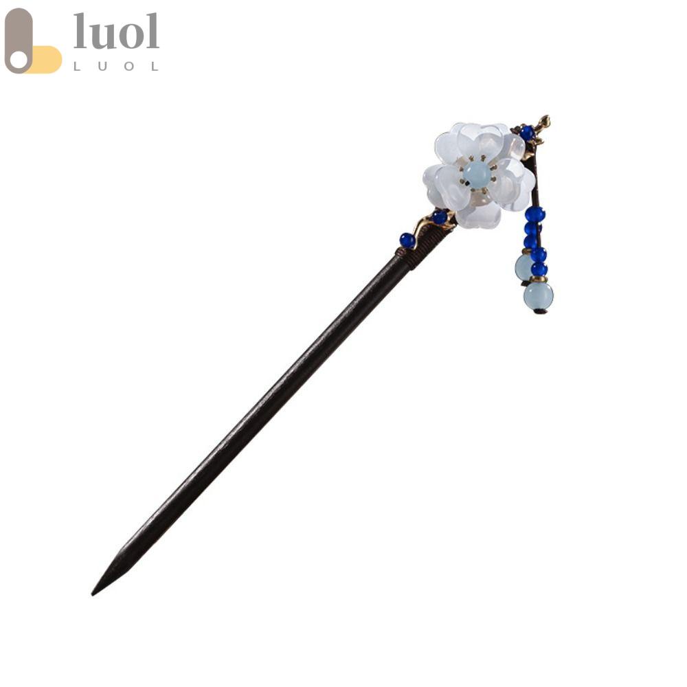 Luol Kẹp Tóc Lắc Lư Phối Tua Rua Phong Cách Cổ Điển Tinh Tế Cho Nữ